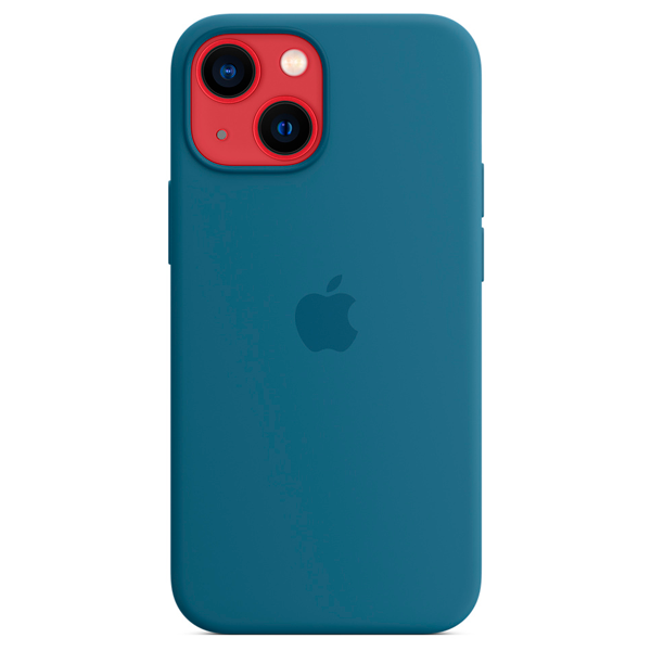 Чехол Apple для iPhone 13 Silicone Case with MagSafe MM273ZM голубая сойка купить,NaN