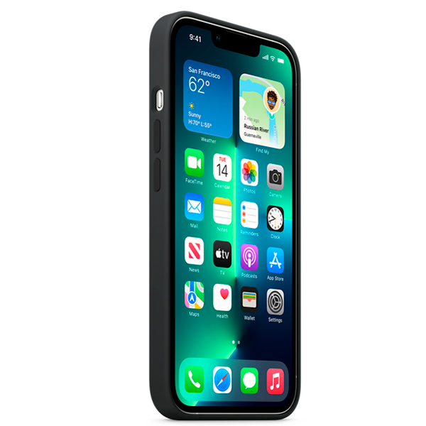 Чехол Apple для iPhone 13 Pro Silicone Case with MagSafe MM2K3ZM/A темная ночь купить,NaN
