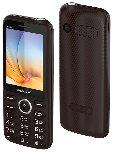 Мобильный телефон Maxvi K15n Brown купить,NaN