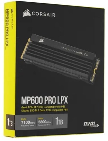 SSD Corsair Force Series MP600 PRO LPX CSSD-F1000GBMP600PLP 1000 ГБ купить,0