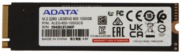 SSD ADATA ALEG-800-1000GCS 1000 Гб купить,0