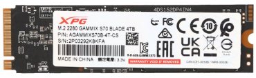 SSD ADATA AGAMMIXS70B-4T-CS 4000 Гб купить,0