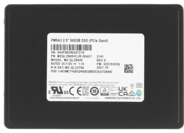 SSD Samsung PM9A3 MZQL2960HCJR-00A07 960 ГБ купить,0