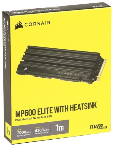 SSD Corsair MP600 Elite with Heatsink/CSSD-F1000GBMP600EHS 1000 Гб купить,0