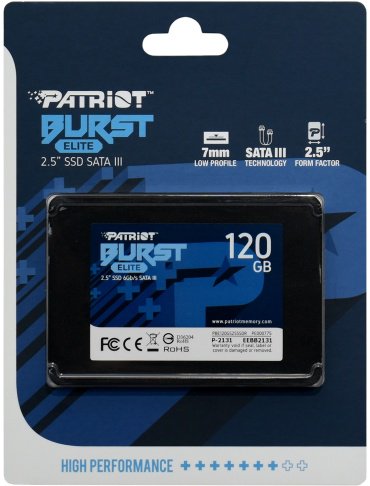 SSD Patriot Burst Elite PBE120GS25SSDR 120 Гб купить,0