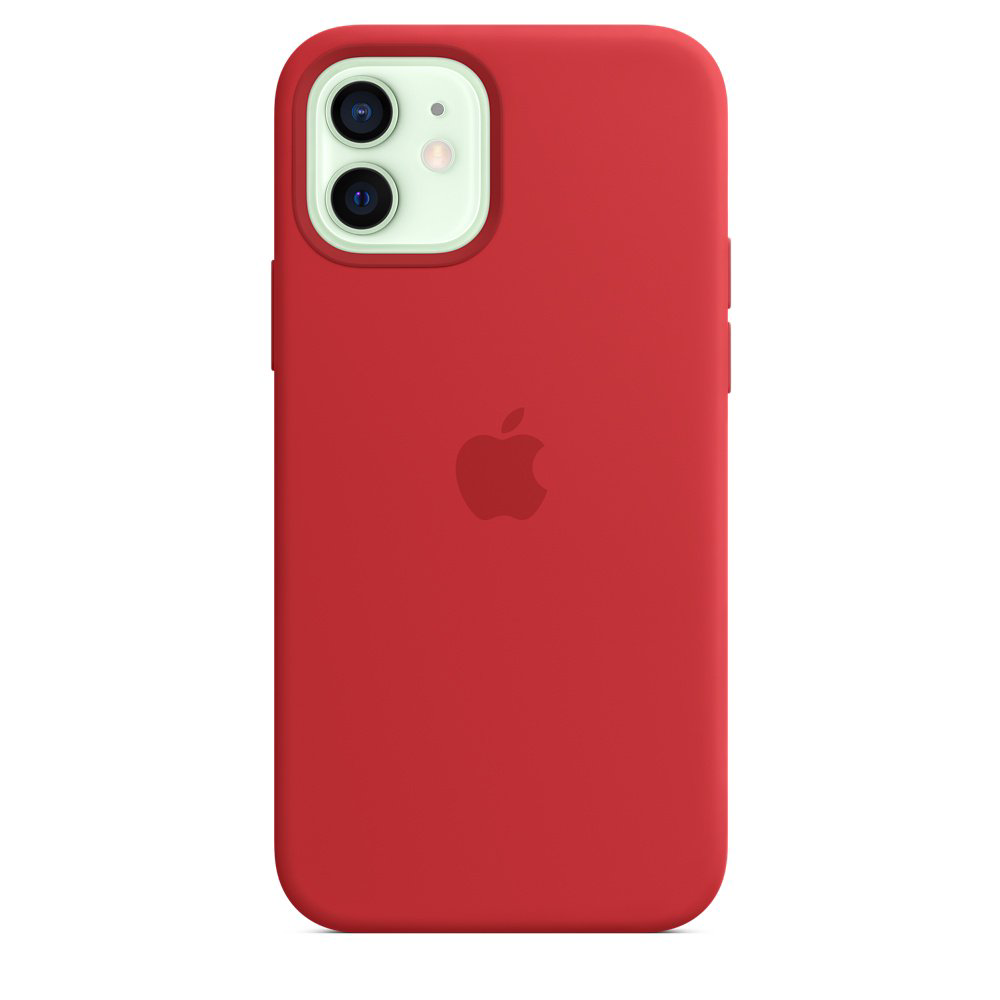 Чехол Apple Silicone Case with MagSafe для iPhone 12 | 12 Pro MHL63ZM/A красный купить,NaN