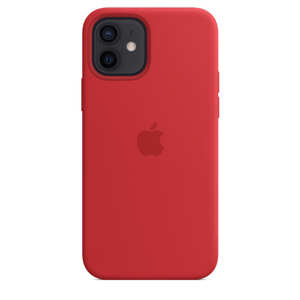Чехол Apple Silicone Case with MagSafe для iPhone 12 | 12 Pro MHL63ZM/A красный купить,NaN