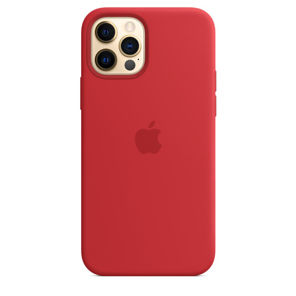Чехол Apple Silicone Case with MagSafe для iPhone 12 | 12 Pro MHL63ZM/A красный купить,NaN