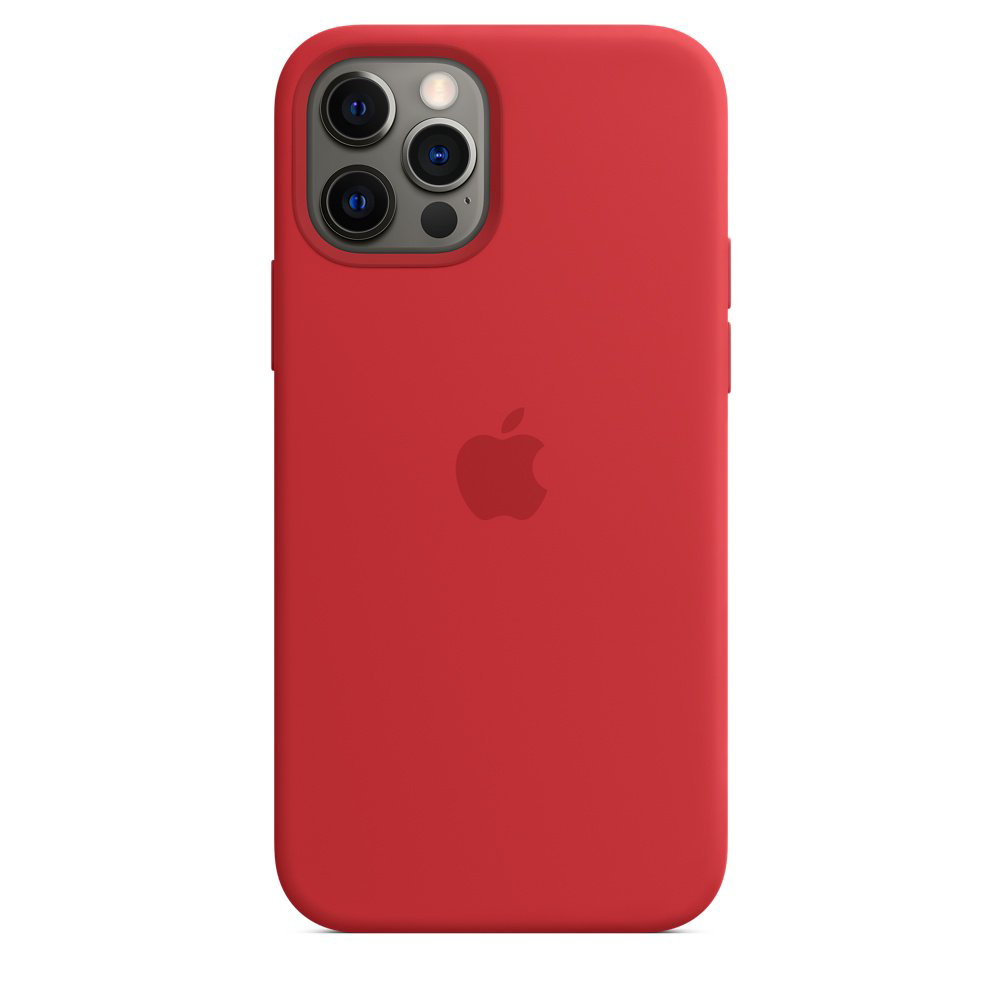 Чехол Apple Silicone Case with MagSafe для iPhone 12 | 12 Pro MHL63ZM/A красный купить,NaN