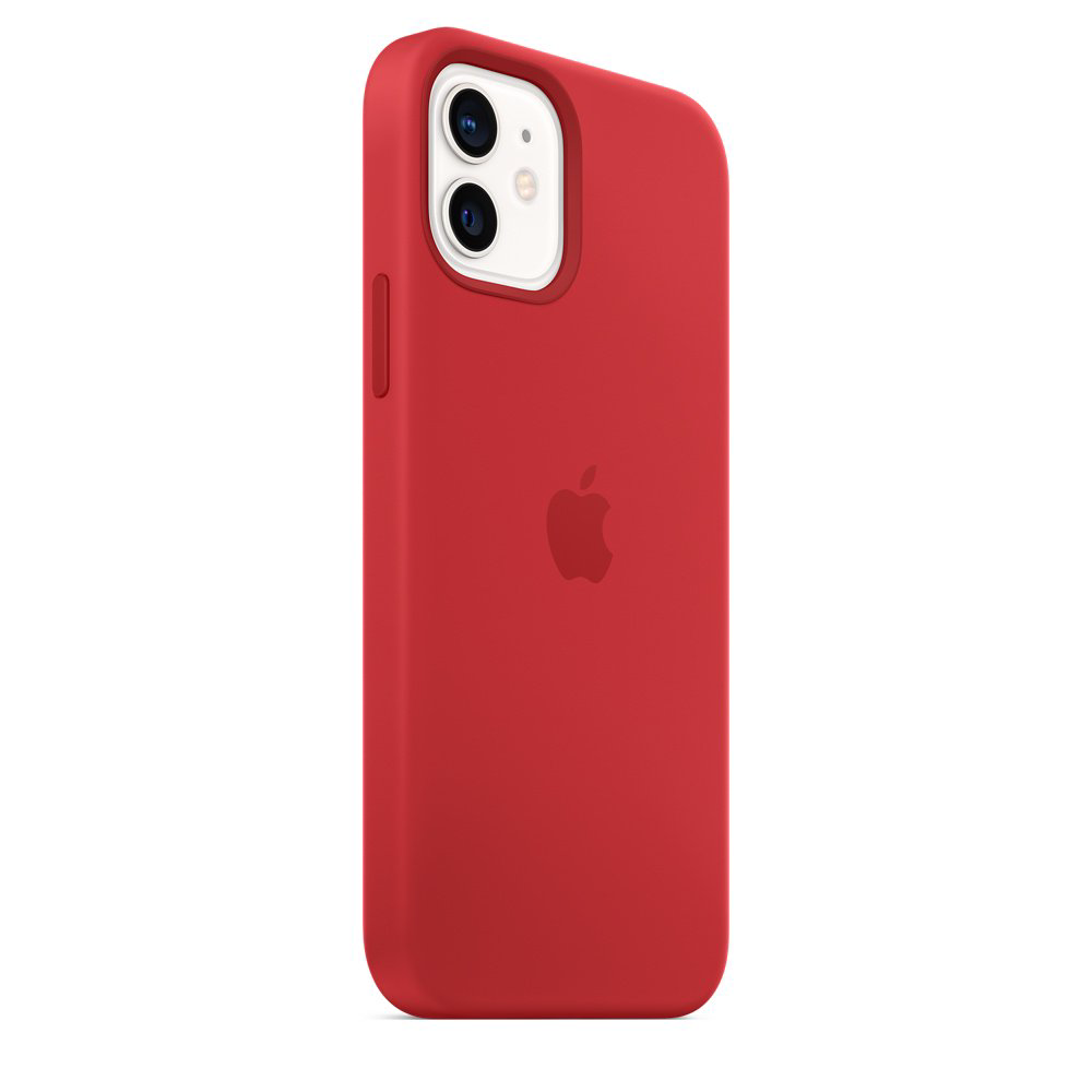 Чехол Apple Silicone Case with MagSafe для iPhone 12 | 12 Pro MHL63ZM/A красный купить,NaN