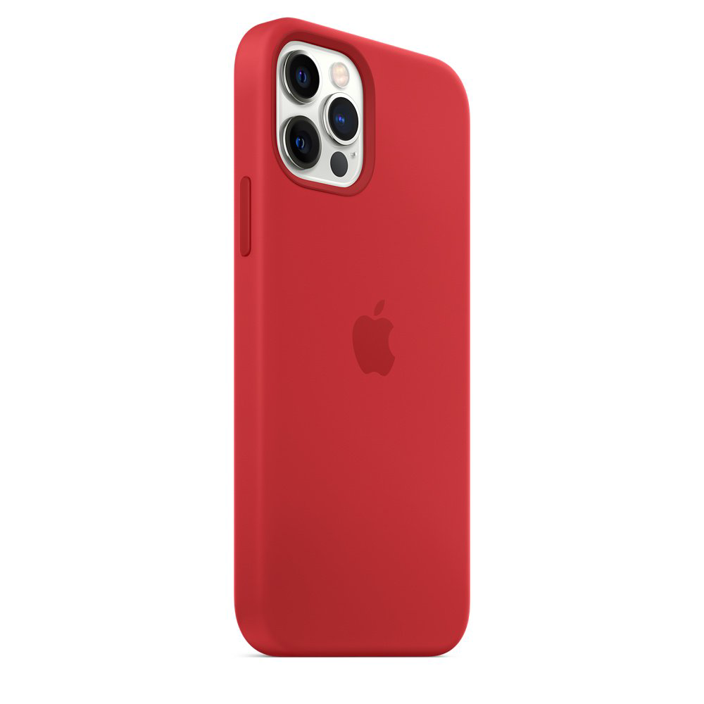 Чехол Apple Silicone Case with MagSafe для iPhone 12 | 12 Pro MHL63ZM/A красный купить,NaN