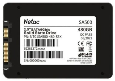SSD Netac NT01SA500-480G-S3X 480 Гб - ForteMarket SSD Netac NT01SA500-480G-S3X 480 Гб купить,0