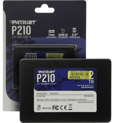 SSD Patriot P210S2TB25 2000 ГБ купить,0