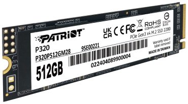SSD Patriot P320 P320P512GM28 512 Гб купить,0