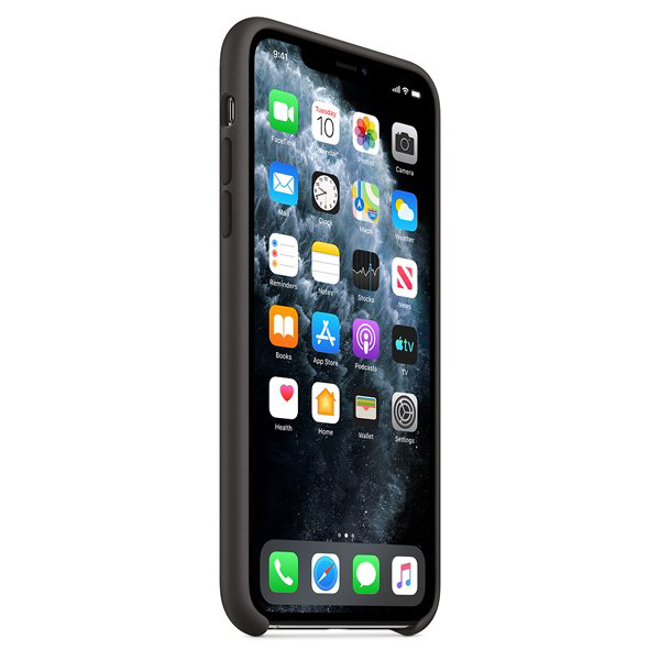 Чехол Apple для iPhone 11 Pro Max Silicone Case MX002ZM/A черный купить,NaN