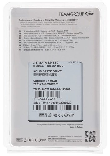 SSD Team Group T253X1480G0C101 480 ГБ купить,0
