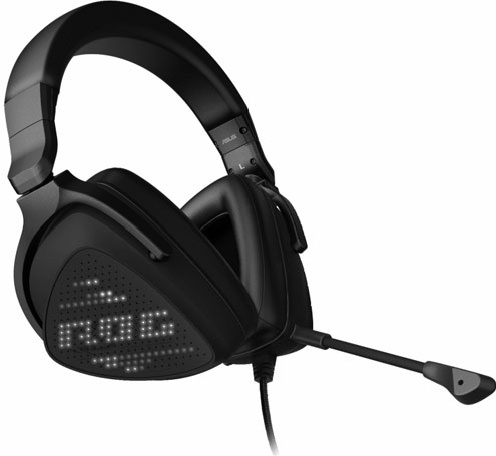Наушники Asus ROG Delta S Animate 90YH037M-B2UA00 черные купить,NaN