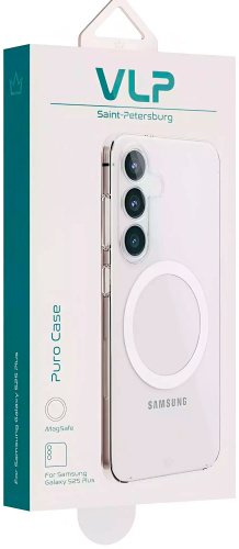 Чехол VLP для Samsung Galaxy S25+ прозрачный купить,0
