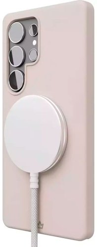 Чехол VLP для Samsung Galaxy S25 Ultra бежевый купить,0