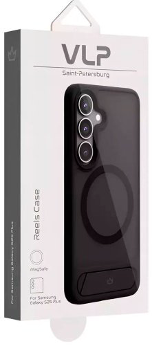 Чехол VLP для Samsung Galaxy S25+ черный купить,NaN
