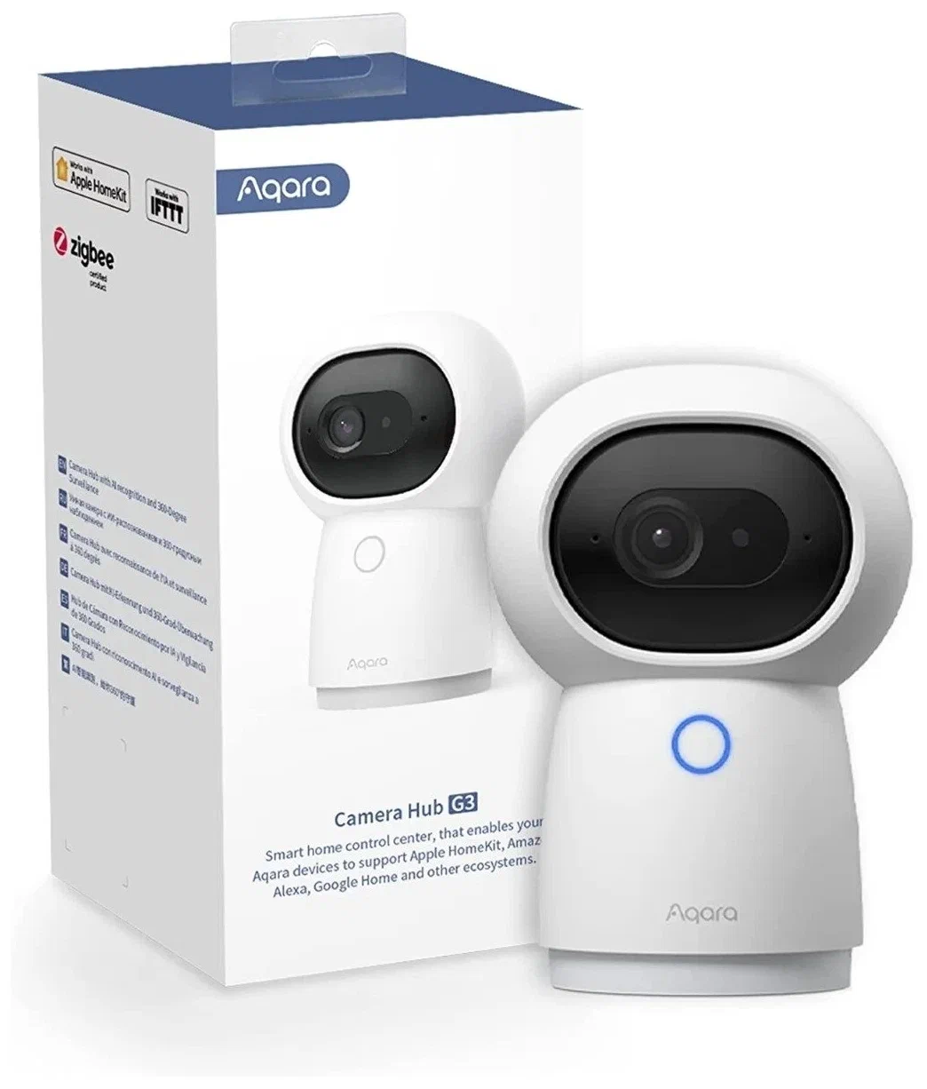 IP камера Xiaomi Aqara Hub G3 CH-H03 белая купить,NaN