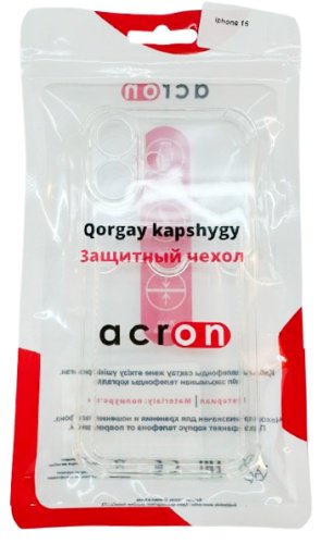 Чехол Acron для Apple iPhone 16 прозрачный купить,NaN