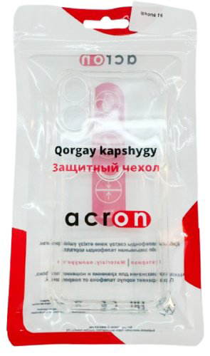 Чехол Acron для Apple iPhone 16 прозрачный купить,NaN