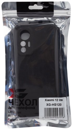 Чехол X-Game для Xiaomi 12 Lite черный - ForteMarket Чехол X-Game для Xiaomi 12 Lite черный купить,0