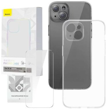 Чехол Baseus для Apple iPhone 14 прозрачный - ForteMarket Чехол Baseus для Apple iPhone 14 прозрачный купить,0