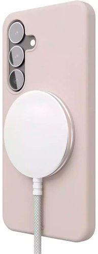 Чехол VLP для Samsung Galaxy S25+ бежевый купить,NaN