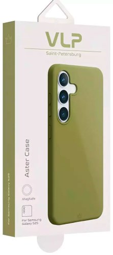 Чехол VLP для Samsung Galaxy S25 зеленый купить,NaN
