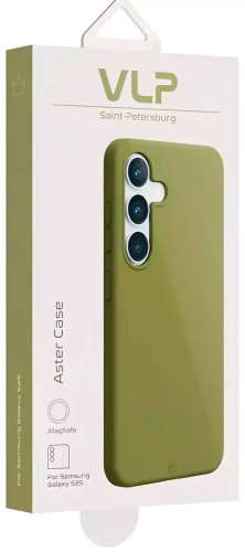 Чехол VLP для Samsung Galaxy S25 зеленый купить,NaN