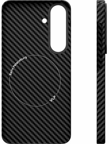 Чехол VLP для Samsung Galaxy S25 черный купить,0