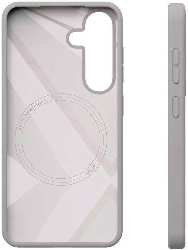 Чехол VLP для Samsung Galaxy S25 серый купить,11990