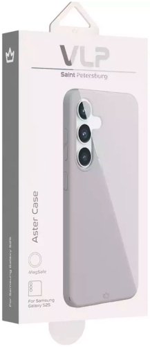 Чехол VLP для Samsung Galaxy S25 серый купить,11990