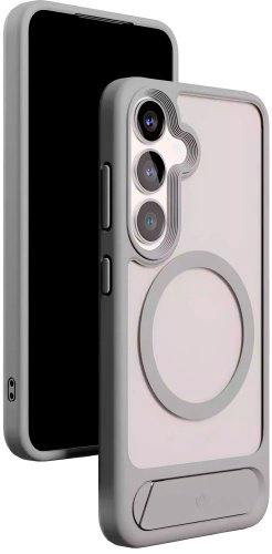 Чехол VLP для Samsung Galaxy S25+ серый купить,NaN