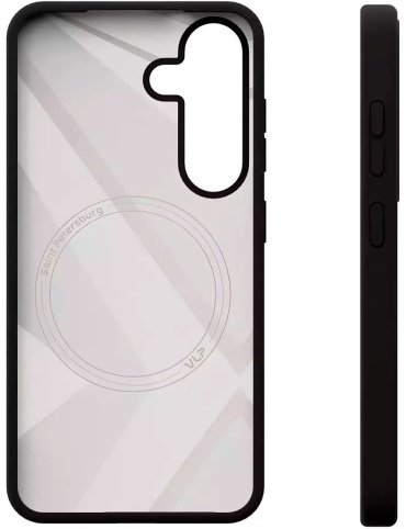 Чехол VLP для Samsung Galaxy S25 черный купить,0