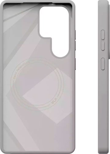 Чехол VLP для Samsung Galaxy S25 Ultra серый купить,0