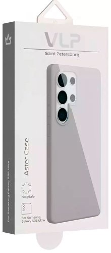 Чехол VLP для Samsung Galaxy S25 Ultra серый купить,0