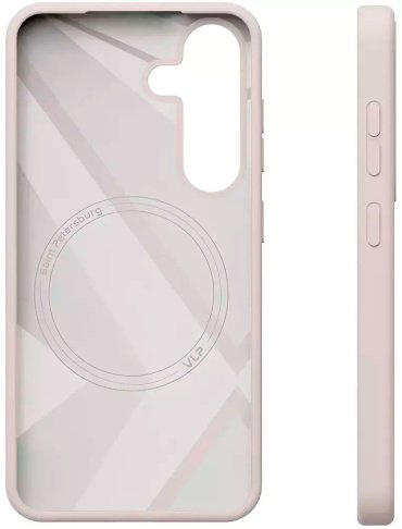 Чехол VLP для Samsung Galaxy S25 бежевый купить,NaN