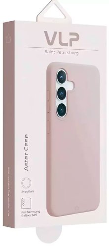Чехол VLP для Samsung Galaxy S25 бежевый купить,NaN