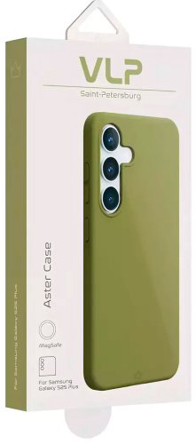 Чехол VLP для Samsung Galaxy S25+ зеленый купить,NaN
