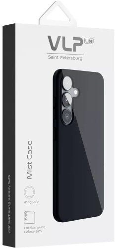 Чехол VLP для Samsung Galaxy S25 черный
