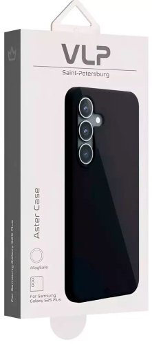 Чехол VLP для Samsung Galaxy S25+ черный купить,0