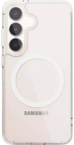 Чехол VLP для Samsung Galaxy S25 прозрачный