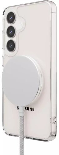 Чехол VLP для Samsung Galaxy S25 прозрачный