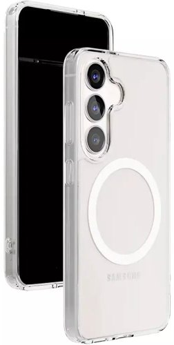 Чехол VLP для Samsung Galaxy S25 прозрачный