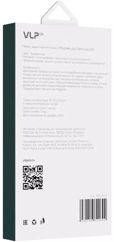 Чехол VLP для Samsung Galaxy S25 прозрачный купить,NaN