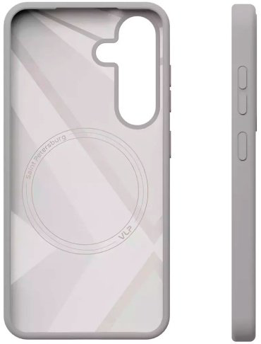 Чехол VLP для Samsung Galaxy S25+ серый купить,NaN