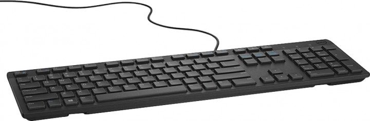 Клавиатура Dell KB216 580-ADHD черная купить,0